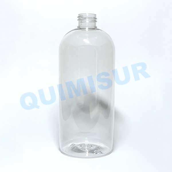 Imagen Botella de plástico transparente omega